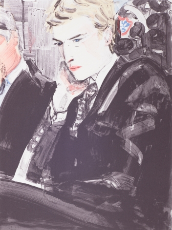 Elizabeth Peyton  Prince William, 2000  color lithograph  24 x 18 inches  10, Edition of 350  signed  $9,000