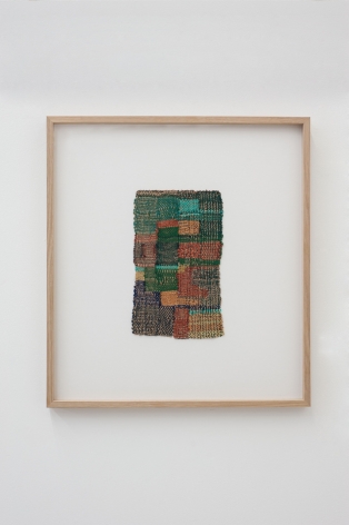 Sheila Hicks Cluny, 2015 cotton, wool, metallic thread 9 1/4 x 5 1/2 inches