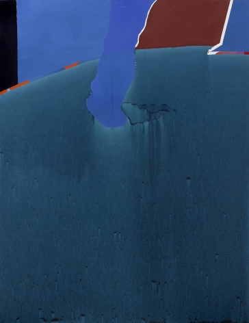Dorothy Hood  Blue Waters, n.d. oil on canvas 89 3/4 x 70 inches