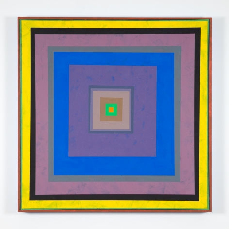 Gary Lang CONCENTRICSQUARE, 2019 acrylic on panel 30 x 30 inches