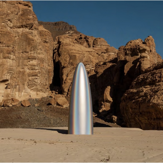 "Art Rises in the Saudi Desert, Shadowed by Politics" in The New York Times
